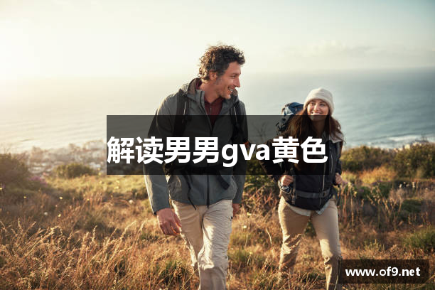 解读男男gva黄色